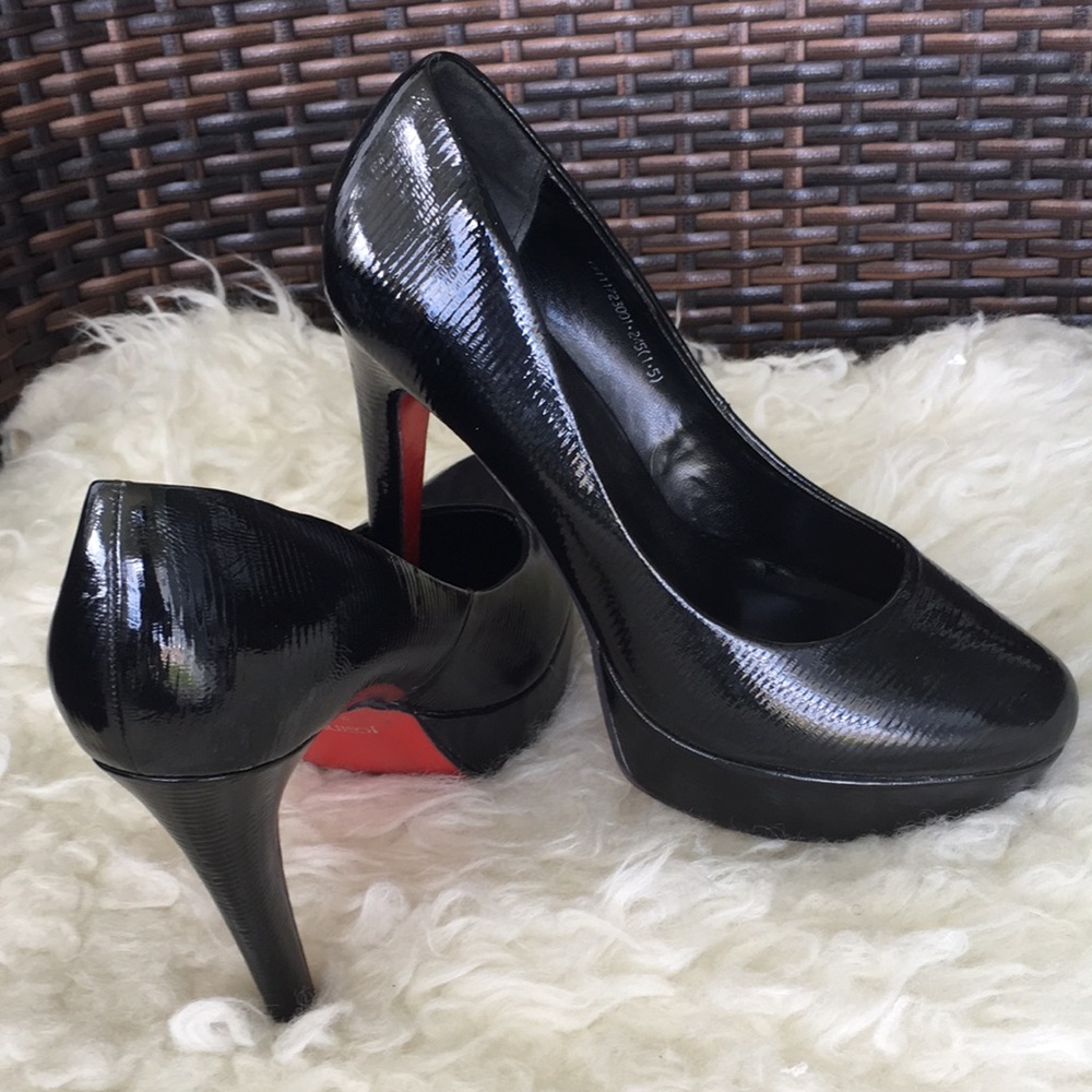 Josiny Red Bottom Women's Platform Pumps High Heels Shoes